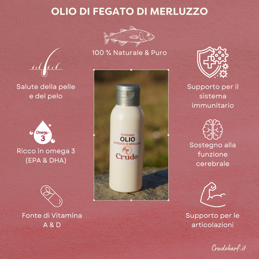 Olio di Fegato di Merluzzo (100 ml)