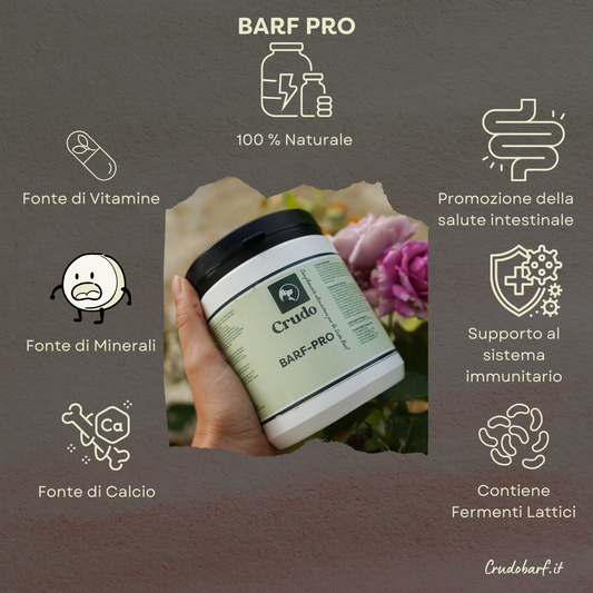 Barf- PRO integratore in polvere (500 gr)