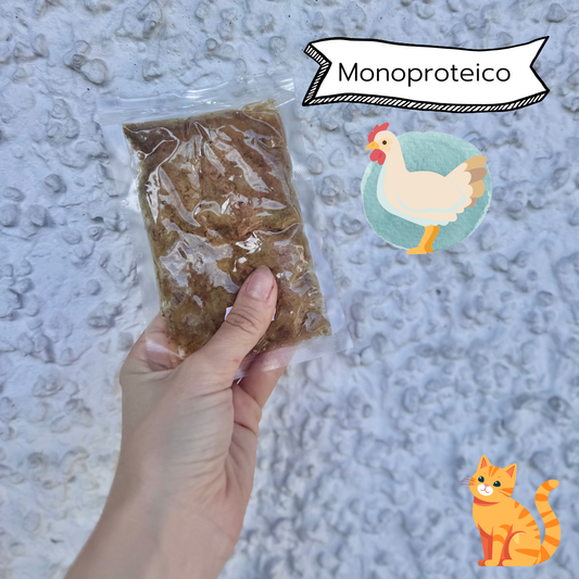 Casalinga Cotta per GATTI (No Frigo) - Pollo - Sottovuoto (85 gr)